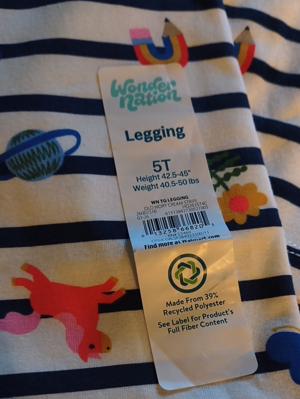 Girls Wonder Nation Matching Set - Picture 2 of 4
